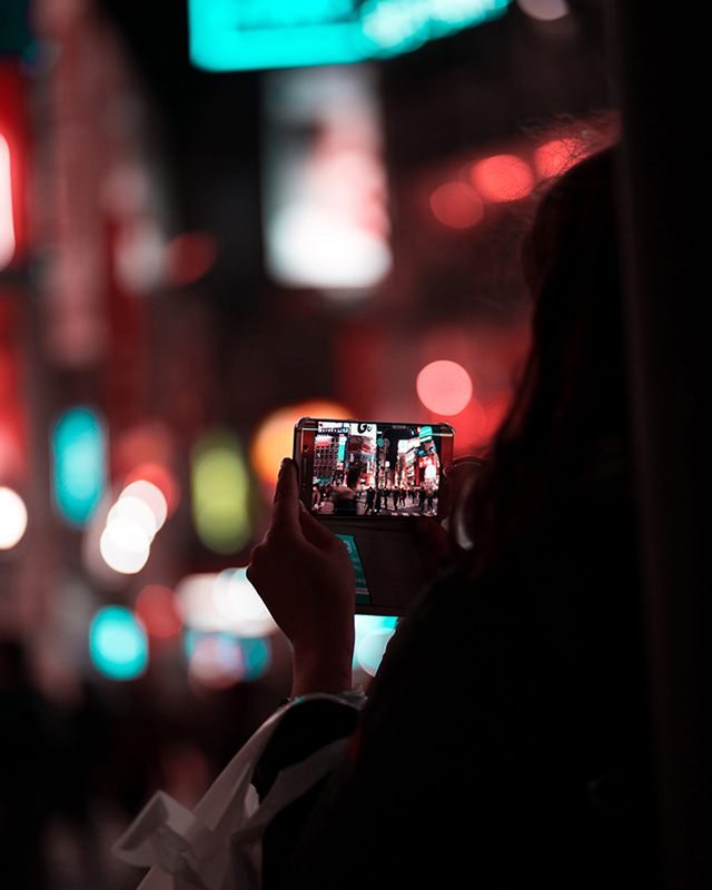 Tokyo night street photography